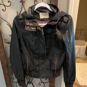 Leather jacket